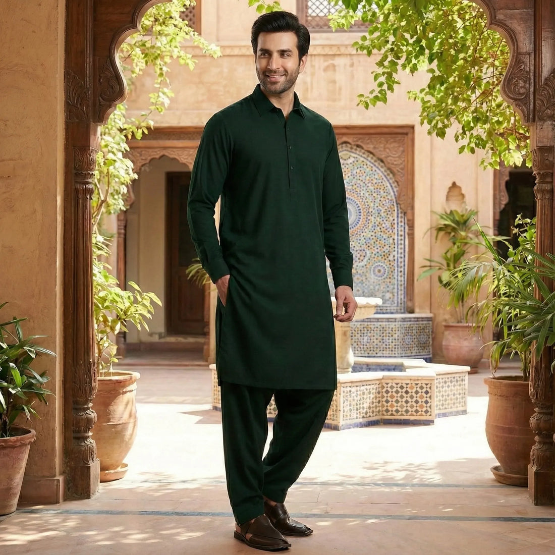 Berlin Royal Boski – Wash & Wear | Dark Green