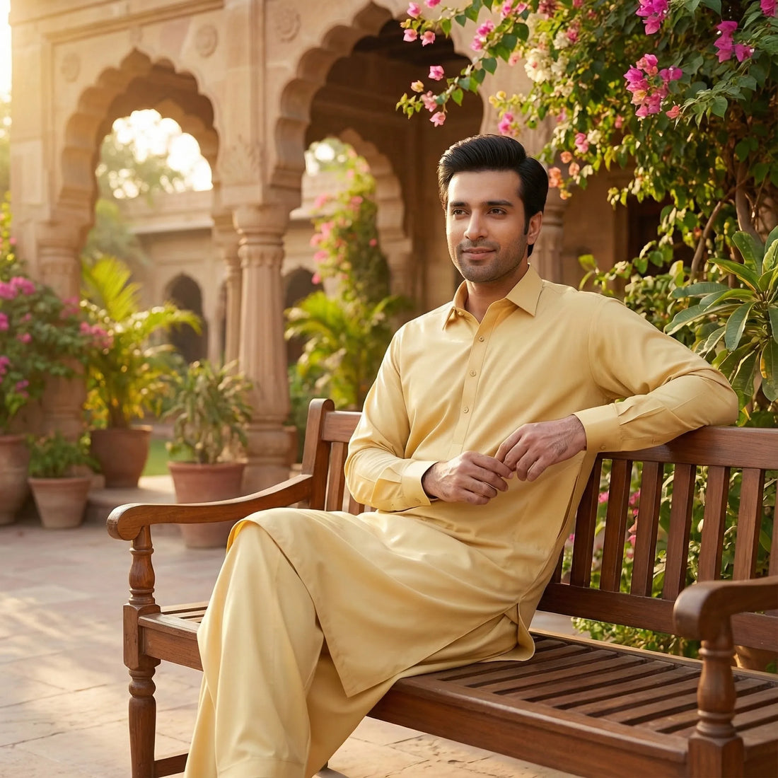 Berlin Royal Boski – Wash & Wear | Light Yellow