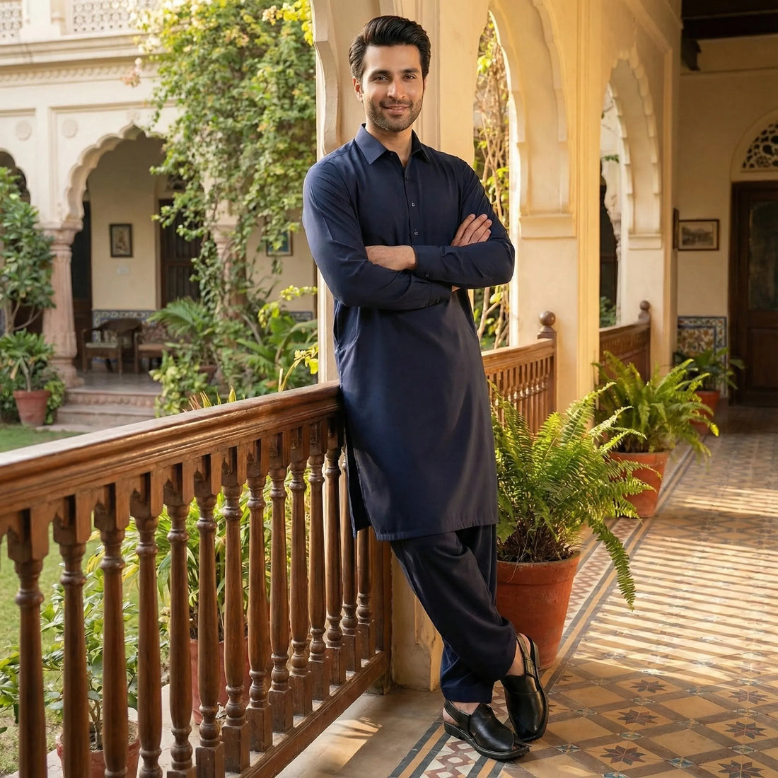 Berlin Royal Boski – Wash & Wear | Navy Blue