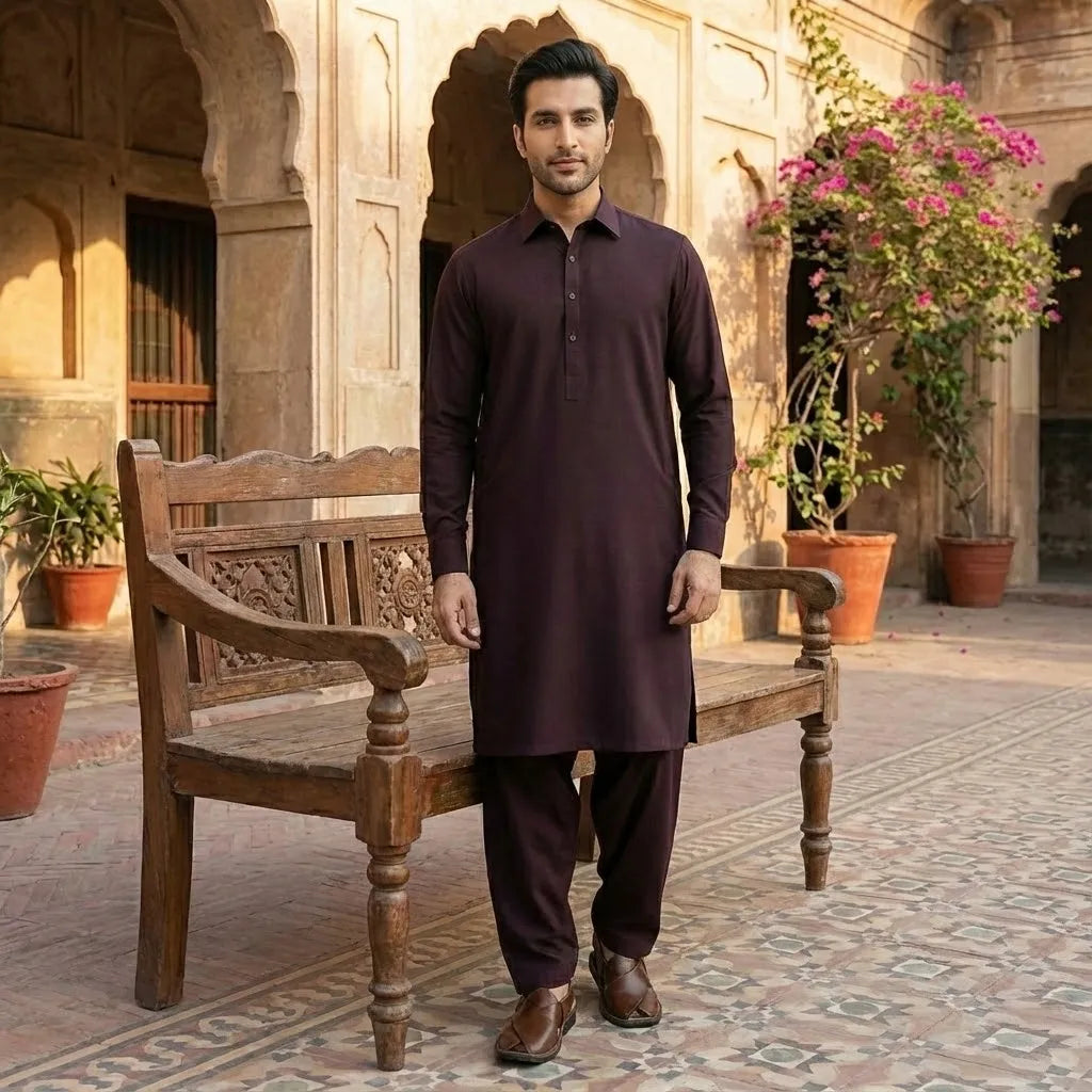 Berlin Royal Boski – Wash & Wear | Wine Purple