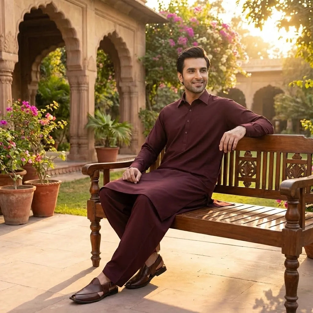 Berlin Royal Boski – Wash & Wear | Wine Red