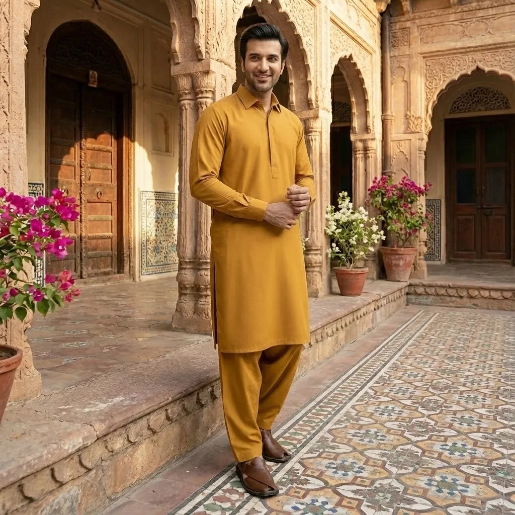 Berlin Royal Boski – Wash & Wear | Yellow Mustard