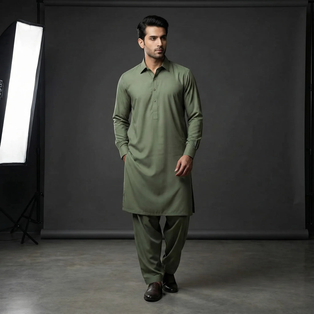 Berlin Luxury Boski – Wash & Wear | Light Olive