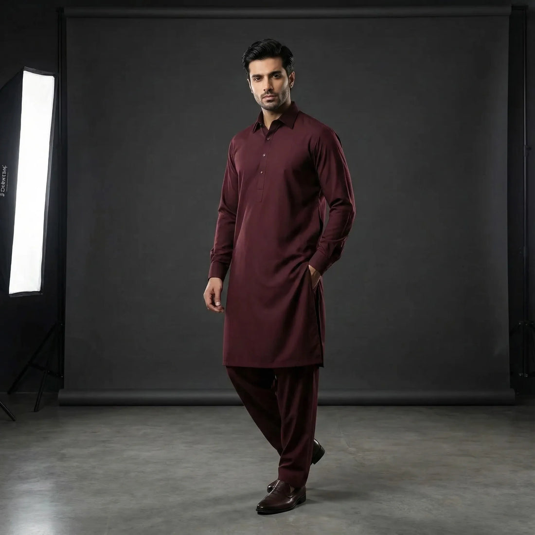 Berlin Luxury Boski – Wash & Wear | Luxury Maroon