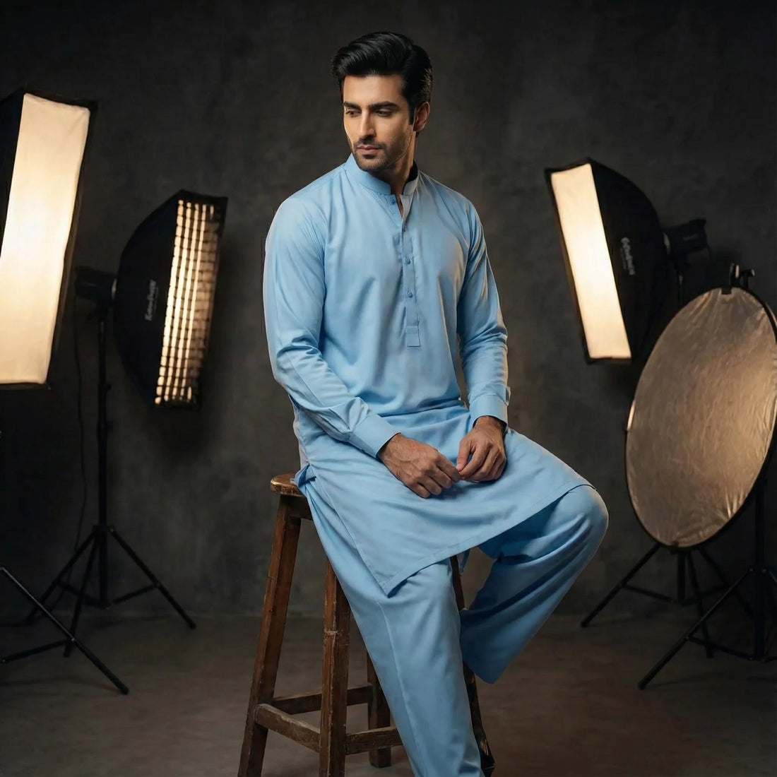 Berlin Luxury Boski – Wash & Wear | Sky Blue