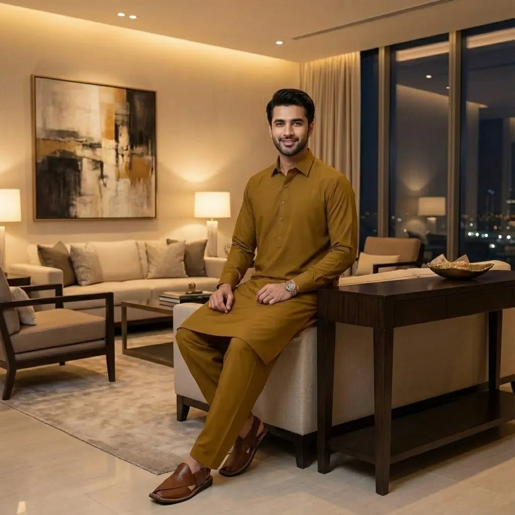 Berlin Premium Boski – Wash & Wear | Mustard