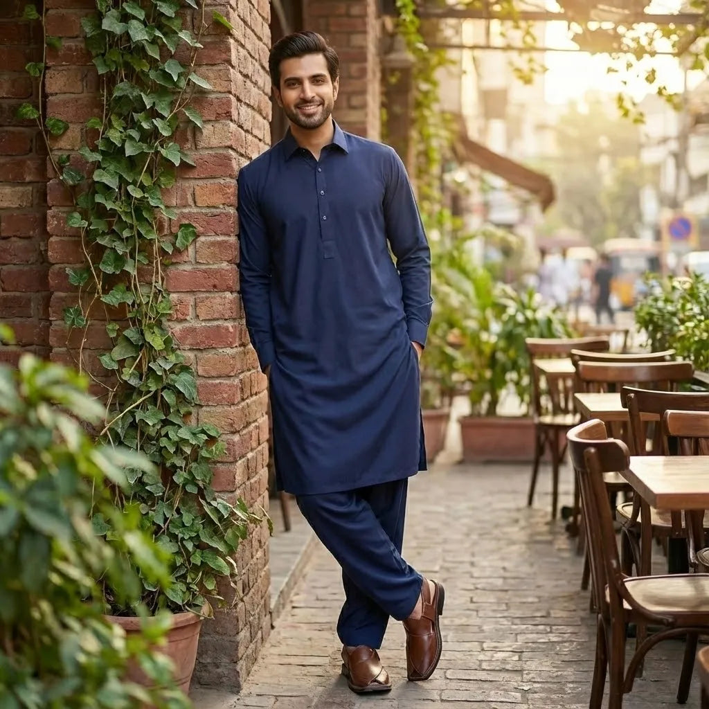 Berlin Premium Boski – Wash & Wear | Navy Blue