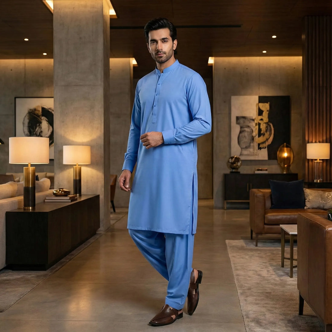 Berlin Premium Boski – Wash & Wear | Sky Blue